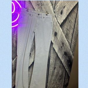 GAP Women's Light Blue flare Leg Corduroy